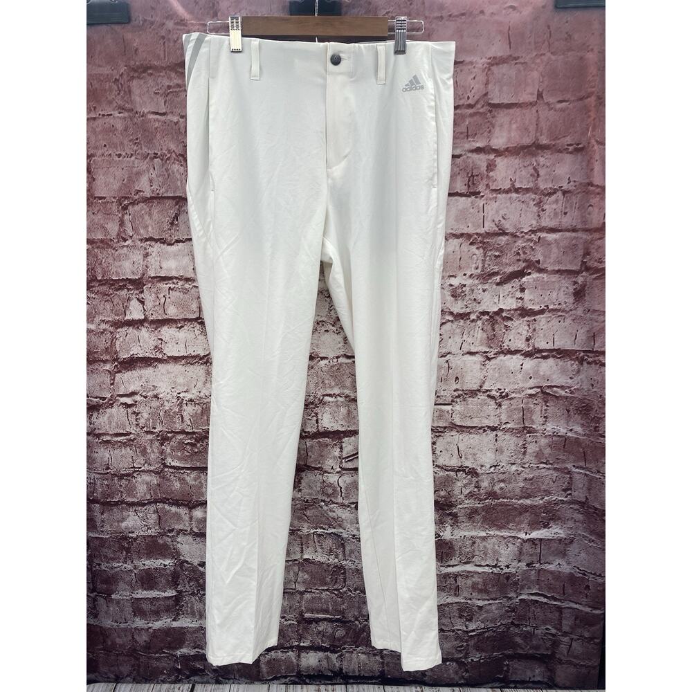 Adidas Men’s 32 x 32 Golf Pants Ultimate 365 White NWT Stretch Waist